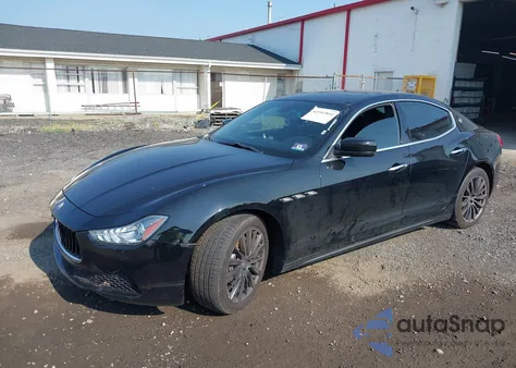 2016 Maserati Ghibli S Q4 from USA, damaged, VIN ZAM57RTA6G1177050